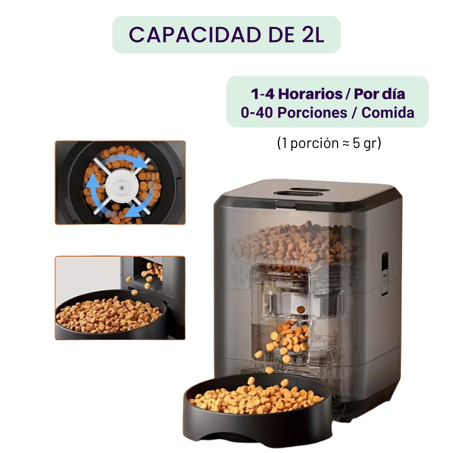 DISPENSADOR DE ALIMENTO AUTOMATICO