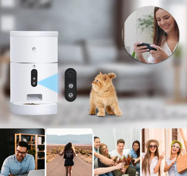 ALIMENTADOR INTELIGENTE CON CAMARA