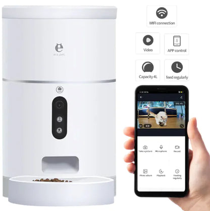 ALIMENTADOR INTELIGENTE CON CAMARA